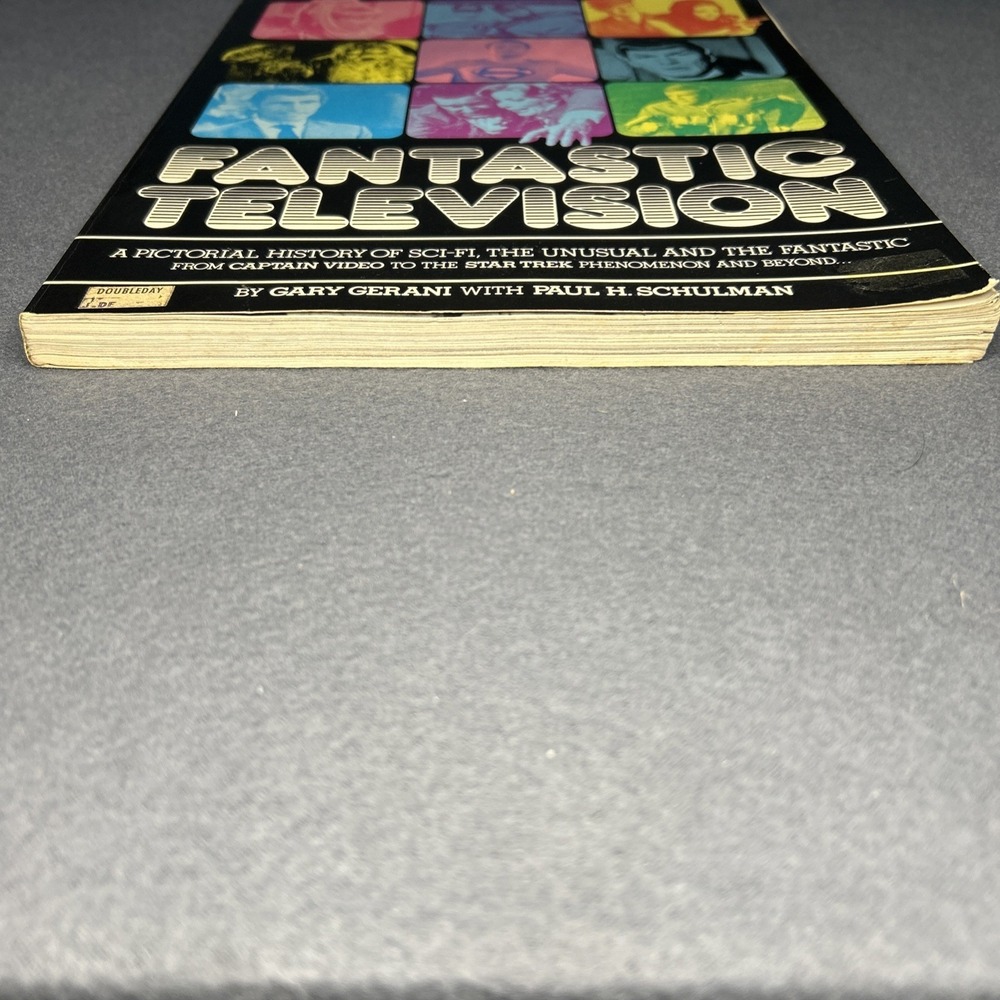 FANTASTIC TELEVISION Gary Gerani Paul Schulman 1977 Harmony Books Vintage Movies - Picture 12 of 12